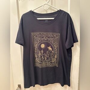 Wrangler Black Graphic T-Shirt